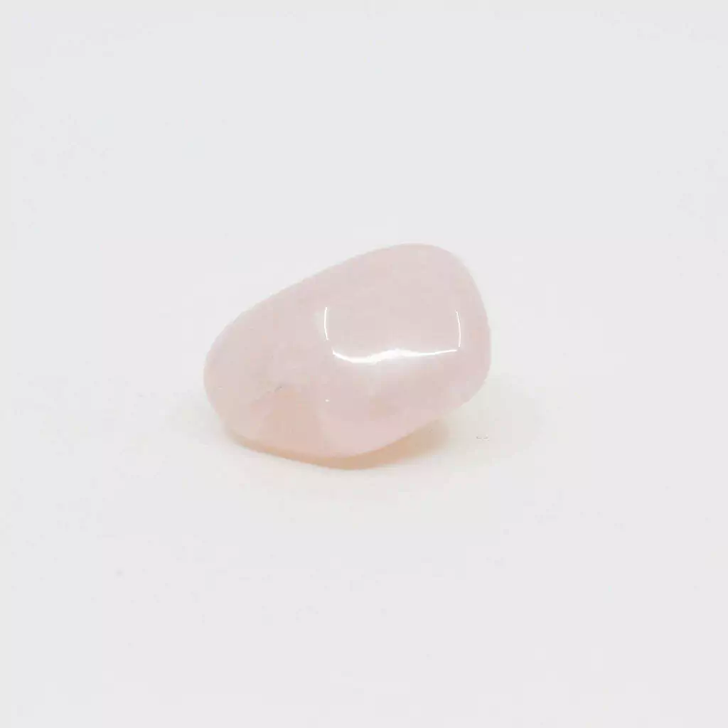 Quartzo rosa rolado - pedra do amor - componente do Kit Amor Próprio