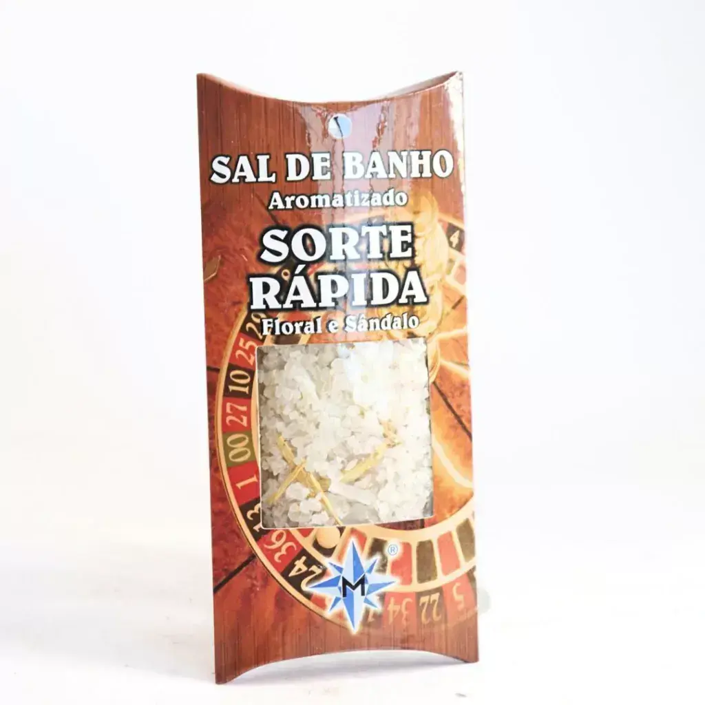 Sal de banho Sorte Rápida - componente do Kit Prosperidade