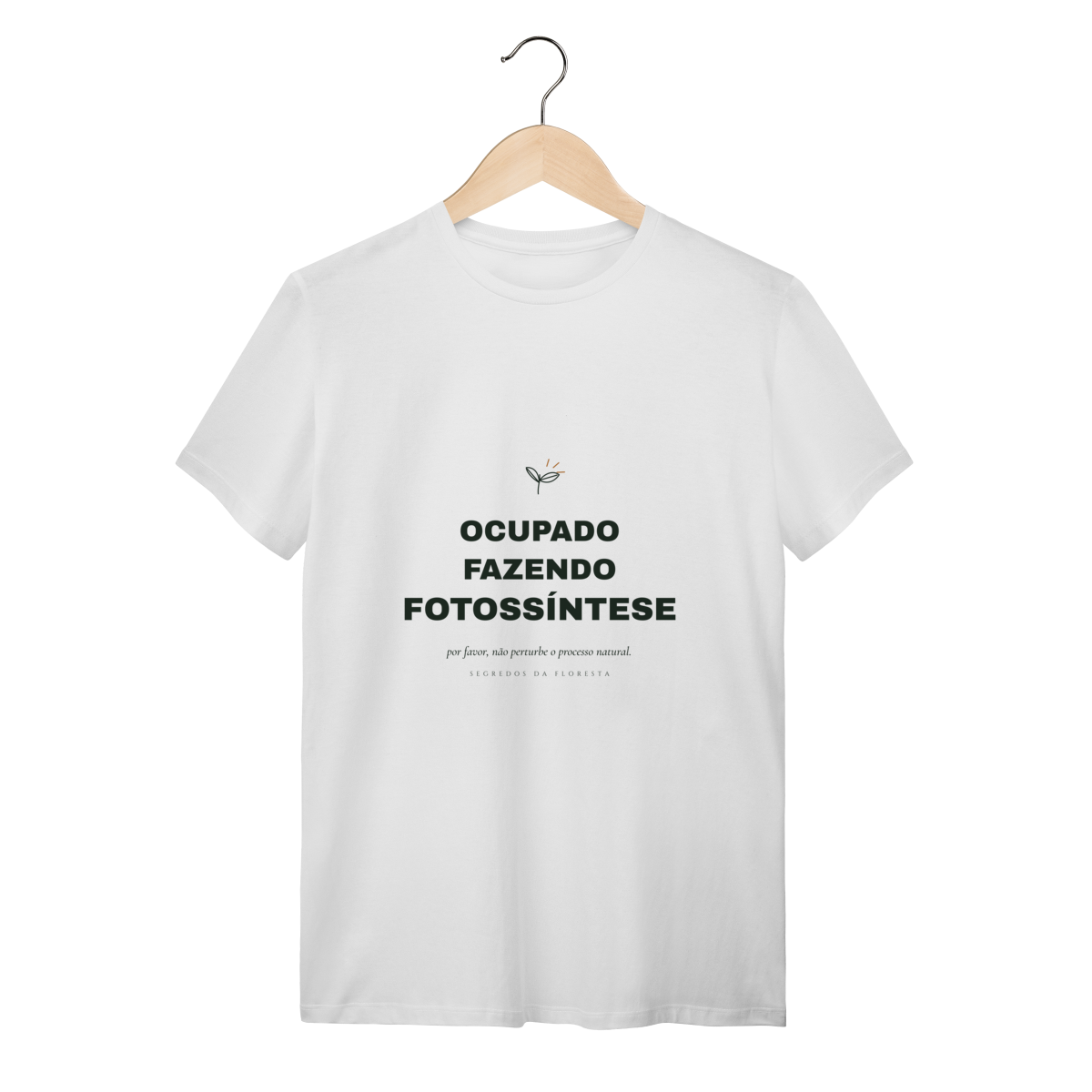 Camiseta Ocupado Fazendo Fotossíntese - Imagem 4