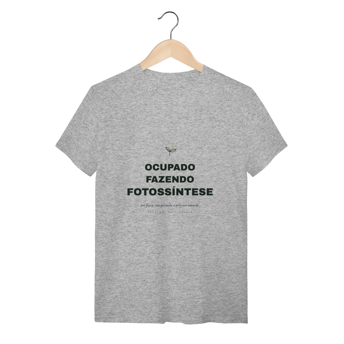 Camiseta Ocupado Fazendo Fotossíntese - Imagem 5