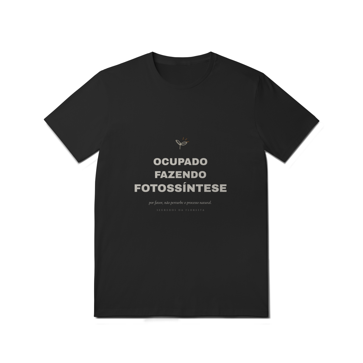 Camiseta Ocupado Fazendo Fotossíntese - Imagem 9