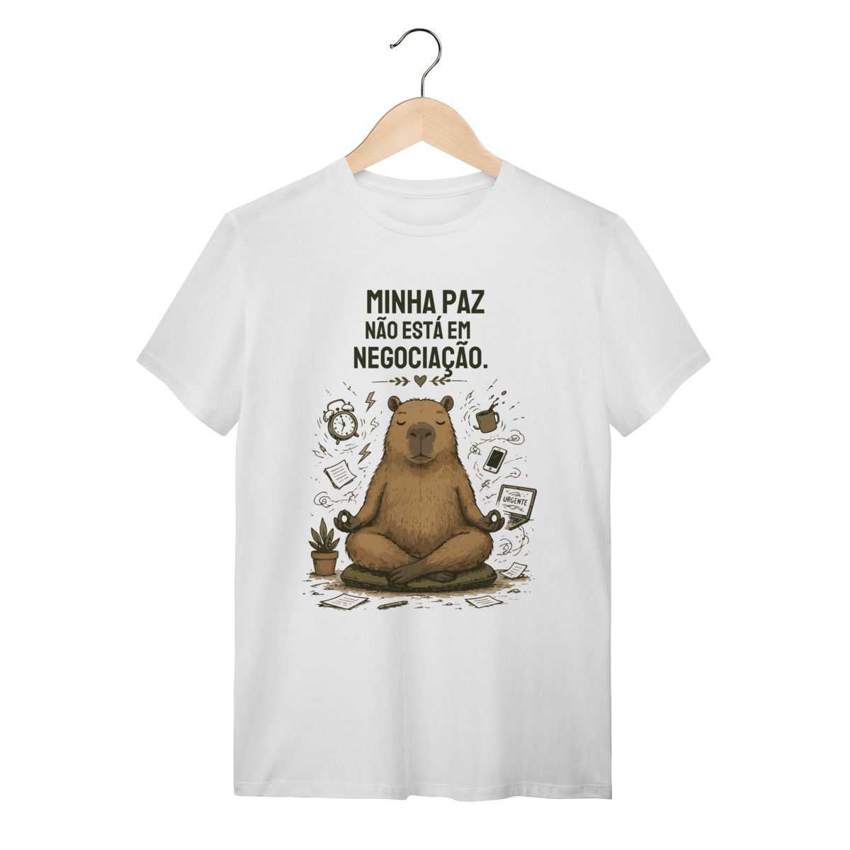 Camiseta Capivara Minha Paz - Imagem 4