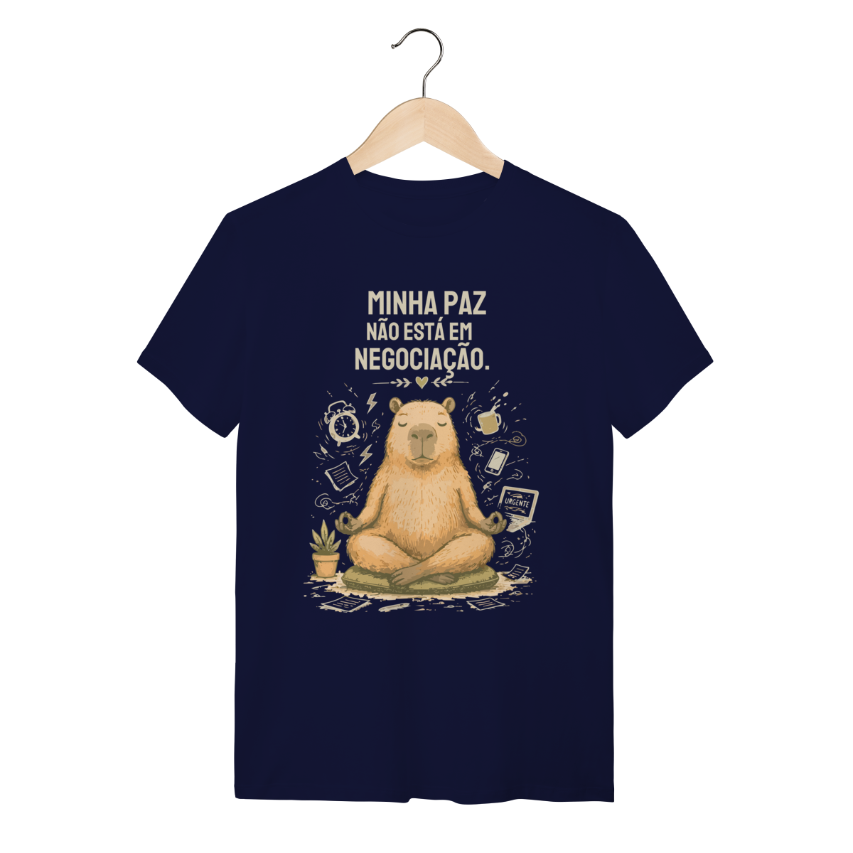 Camiseta Capivara Minha Paz - Imagem 6