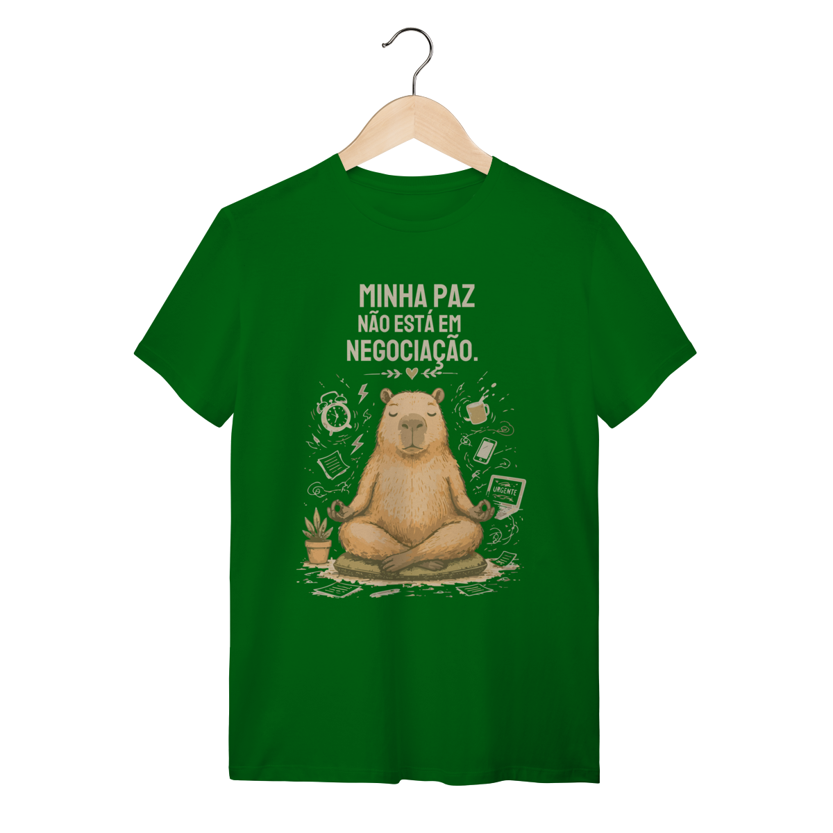 Camiseta Capivara Minha Paz - Imagem 7