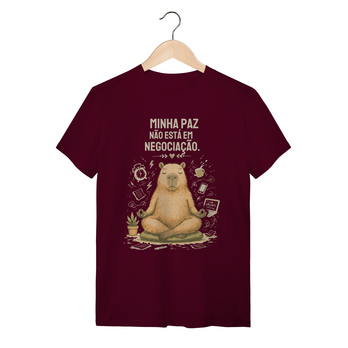 Camiseta Capivara Minha Paz - Imagem 8