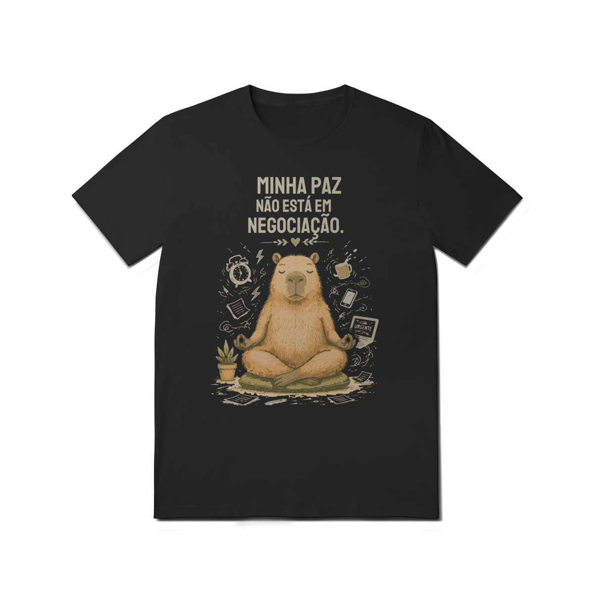 Camiseta Capivara Minha Paz - Imagem 9