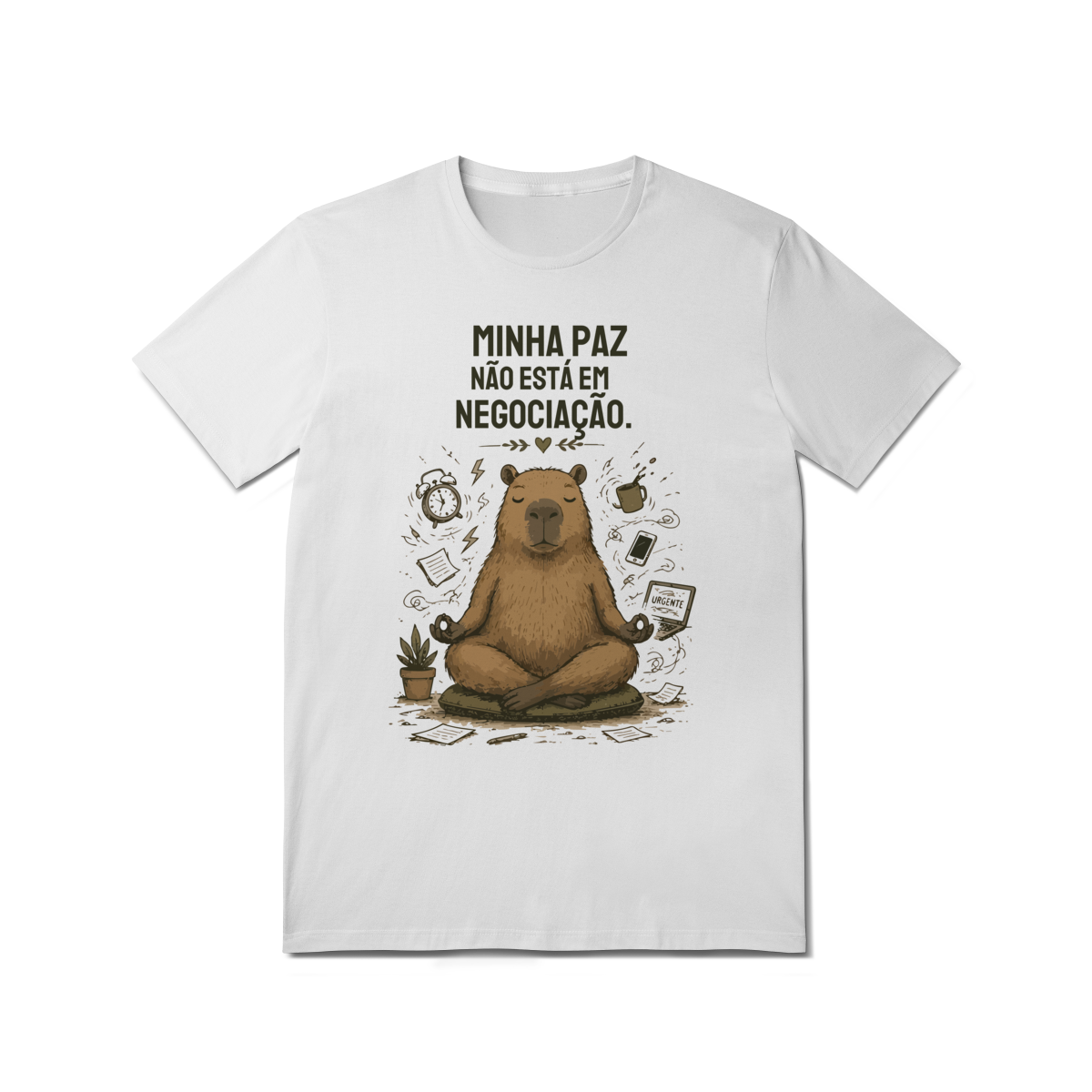 Camiseta Capivara Minha Paz - Imagem 10