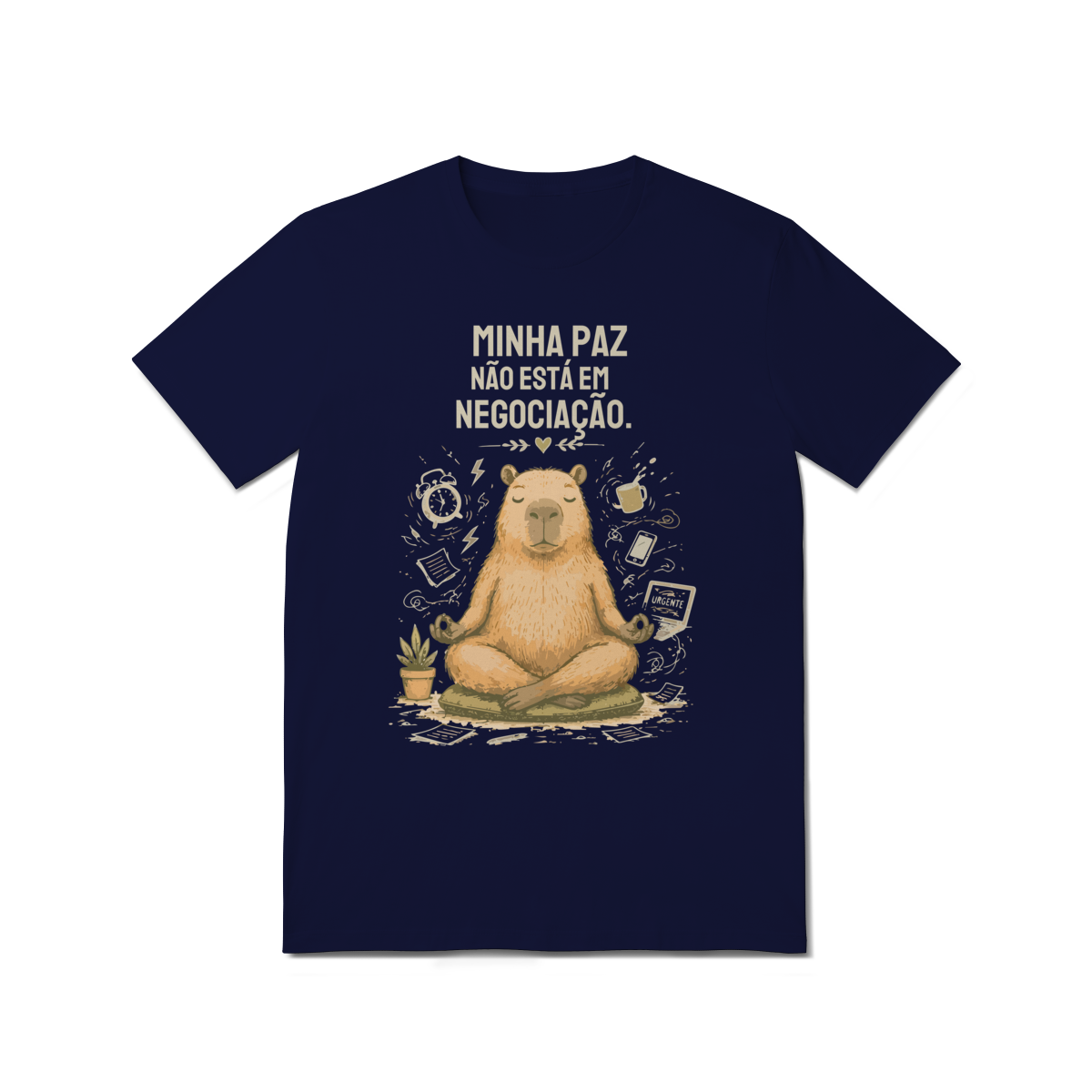 Camiseta Capivara Minha Paz - Imagem 12