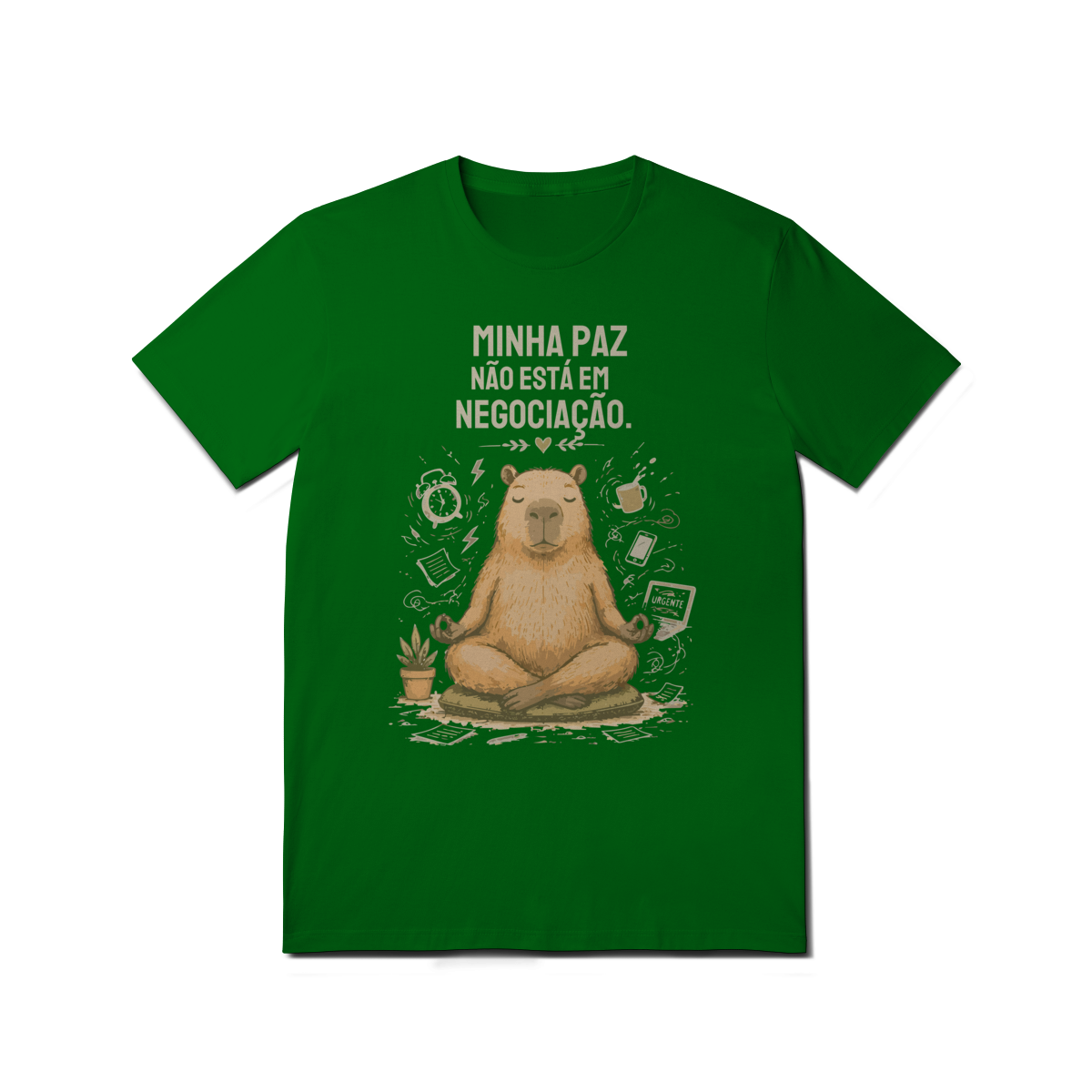 Camiseta Capivara Minha Paz - Imagem 13