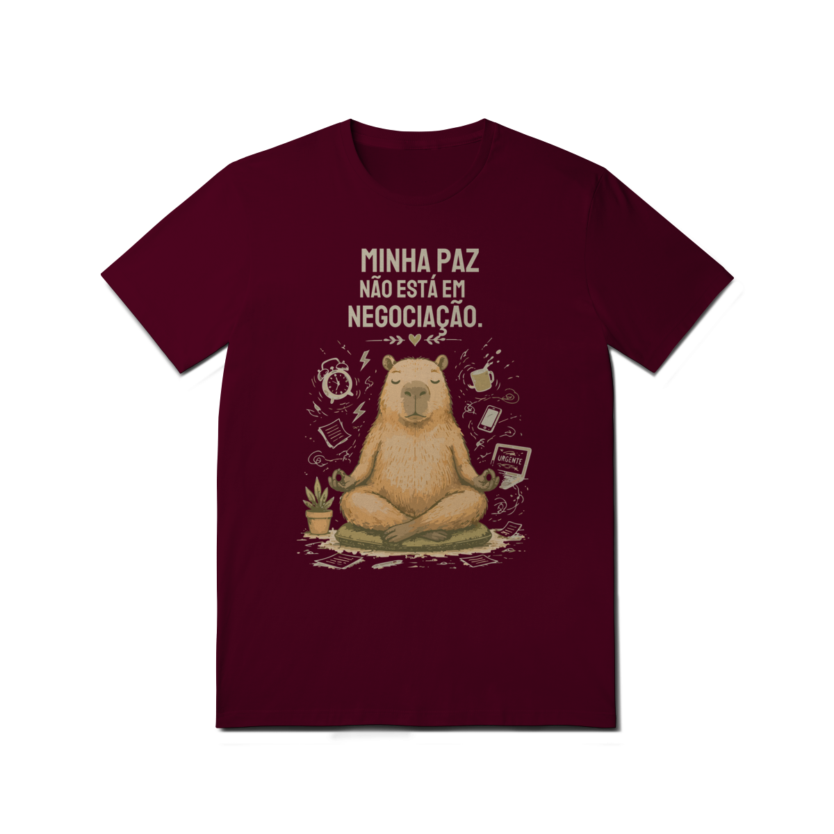 Camiseta Capivara Minha Paz - Imagem 14