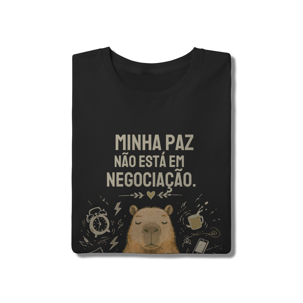 Camiseta Capivara Minha Paz - Imagem 15