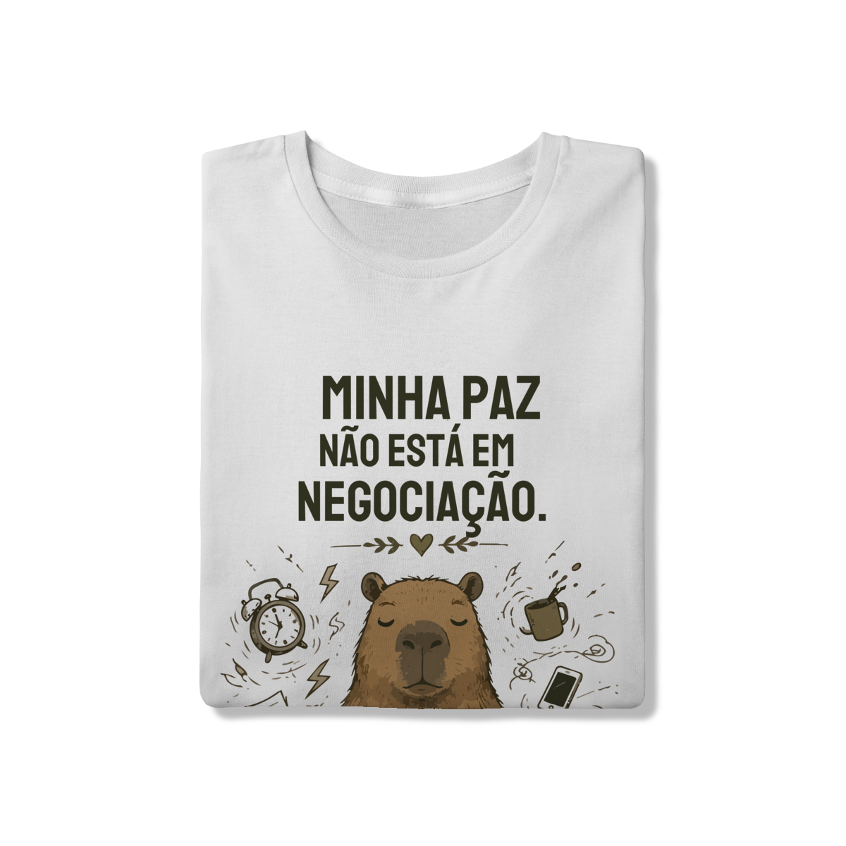 Camiseta Capivara Minha Paz - Imagem 16