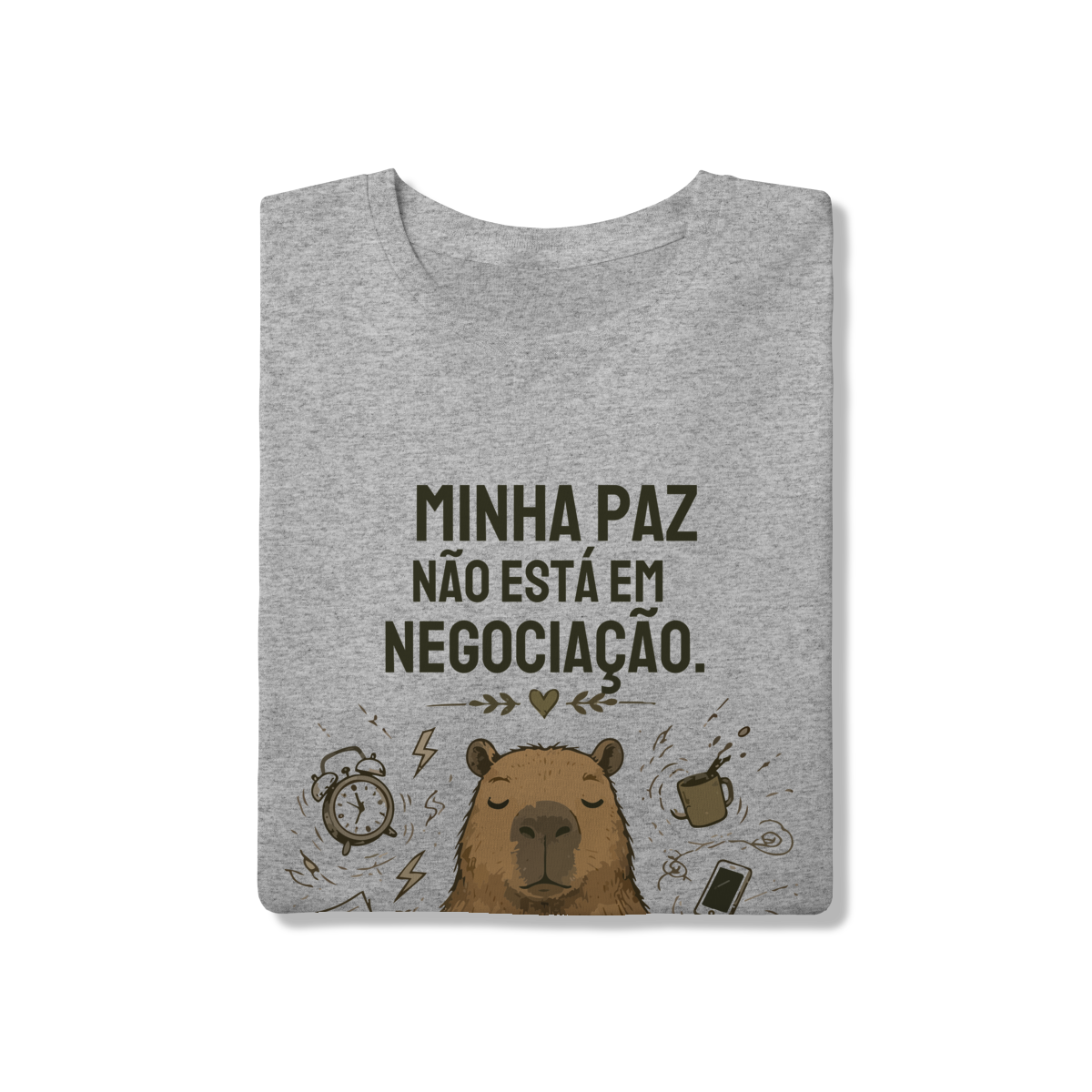 Camiseta Capivara Minha Paz - Imagem 17