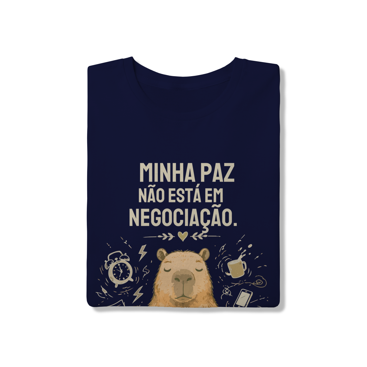 Camiseta Capivara Minha Paz - Imagem 18