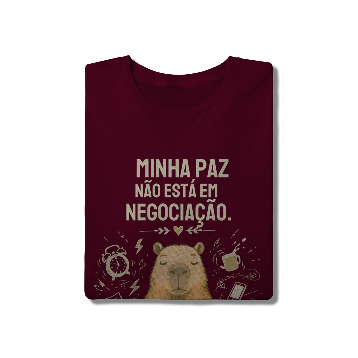 Camiseta Capivara Minha Paz - Imagem 2