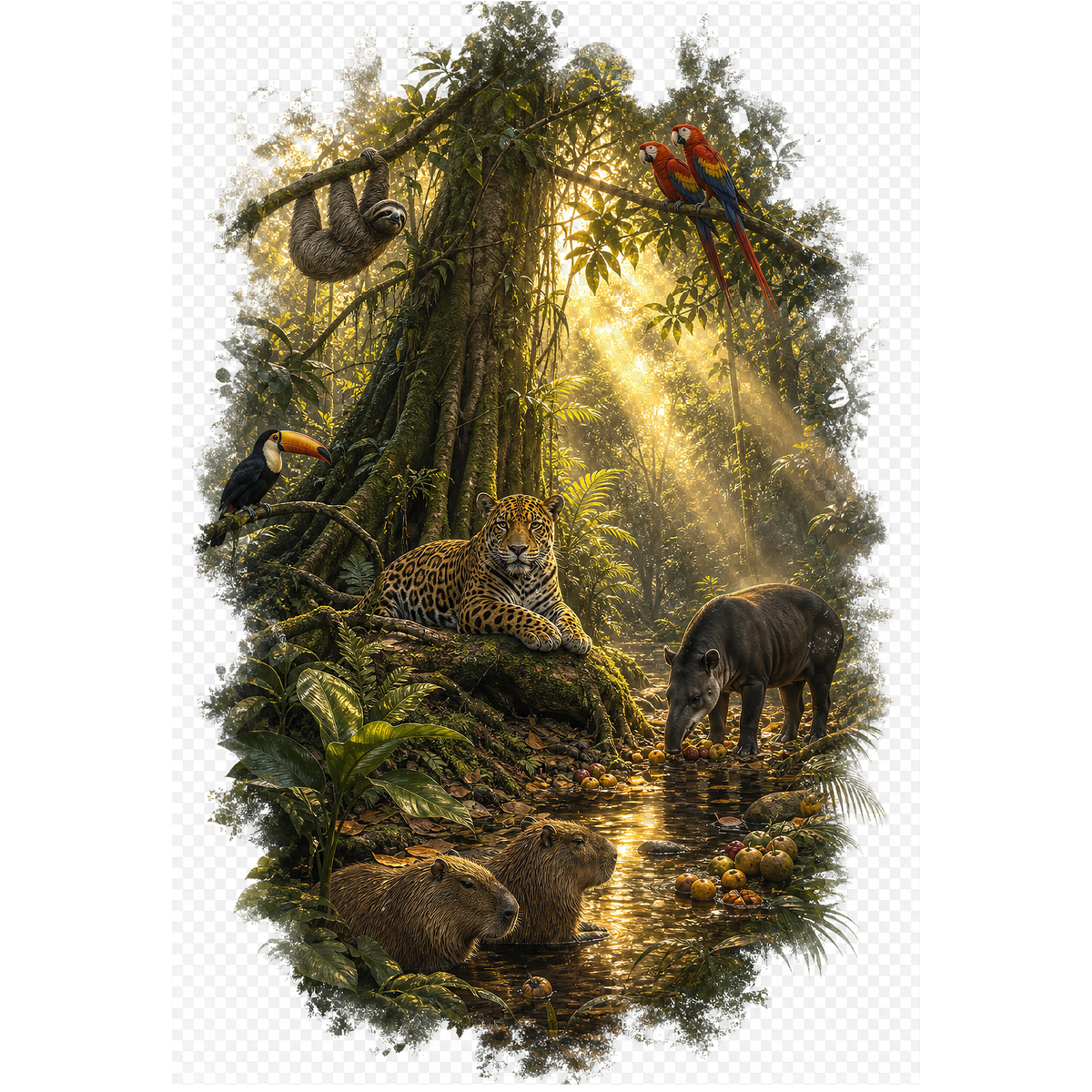 Camiseta Clareira Encantada — Amazônia - Imagem 5